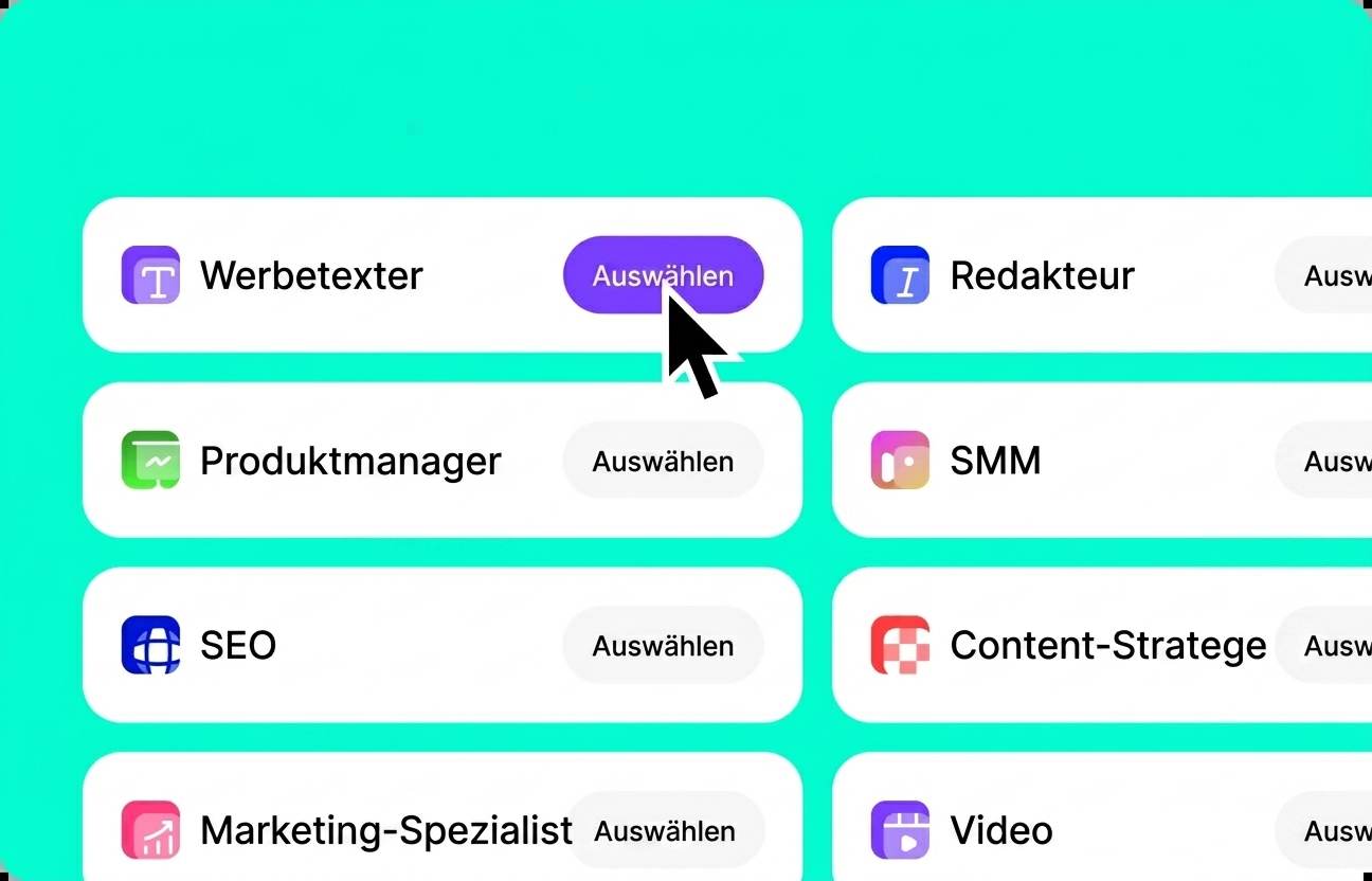 Wählen Sie Ihre Aufgabe mit ChatGPT