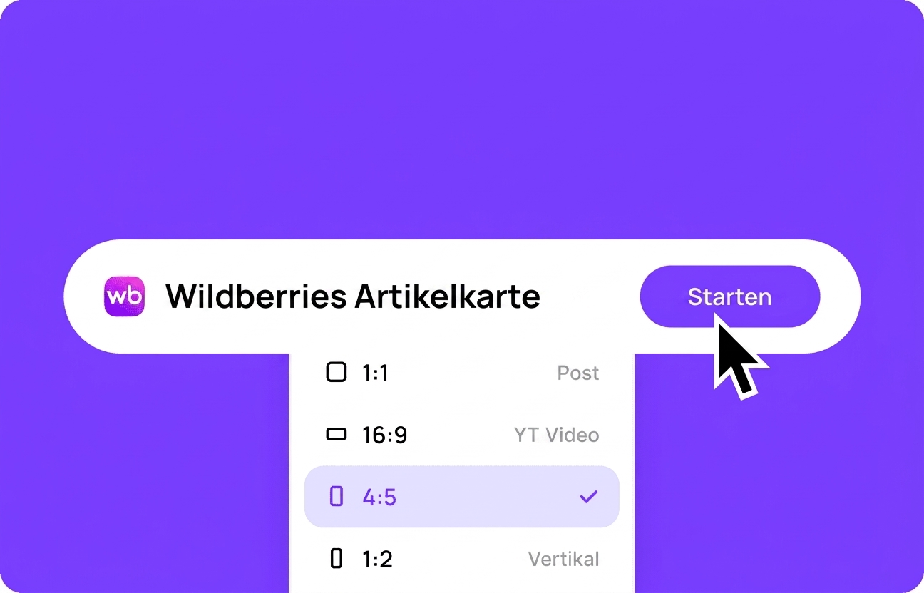 Generierung starten
