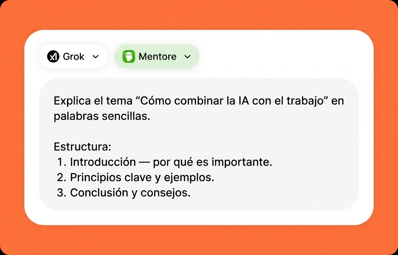 Describe tu tarea