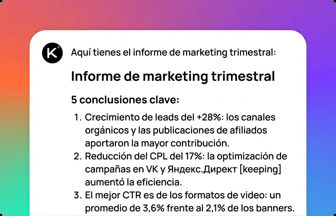 Obtén tus resultados y perfecciona