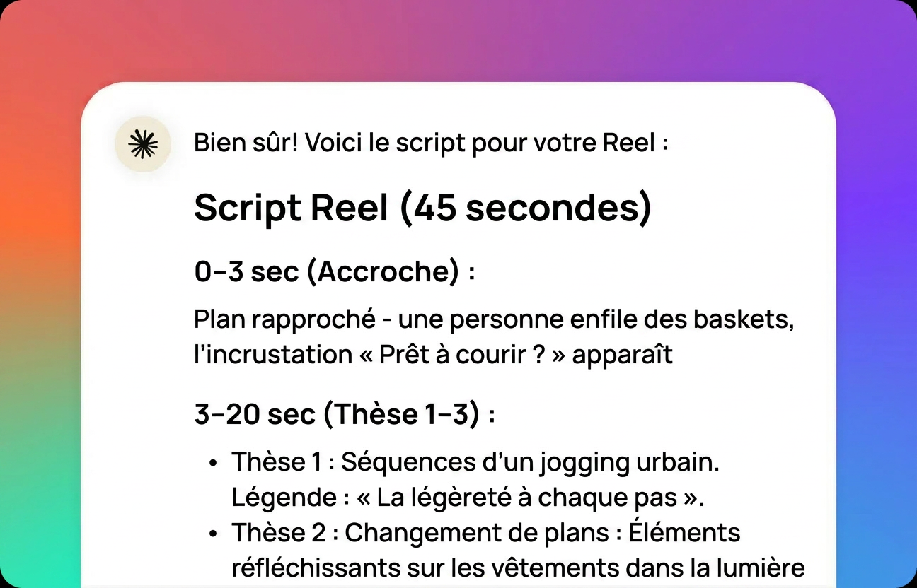 Obtenez votre résultat et peaufinez-le