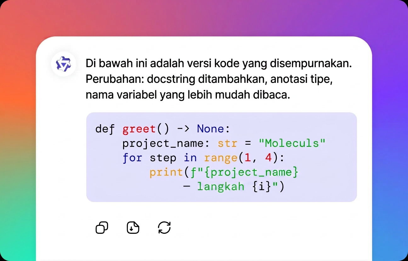 Dapatkan hasil dari Qwen