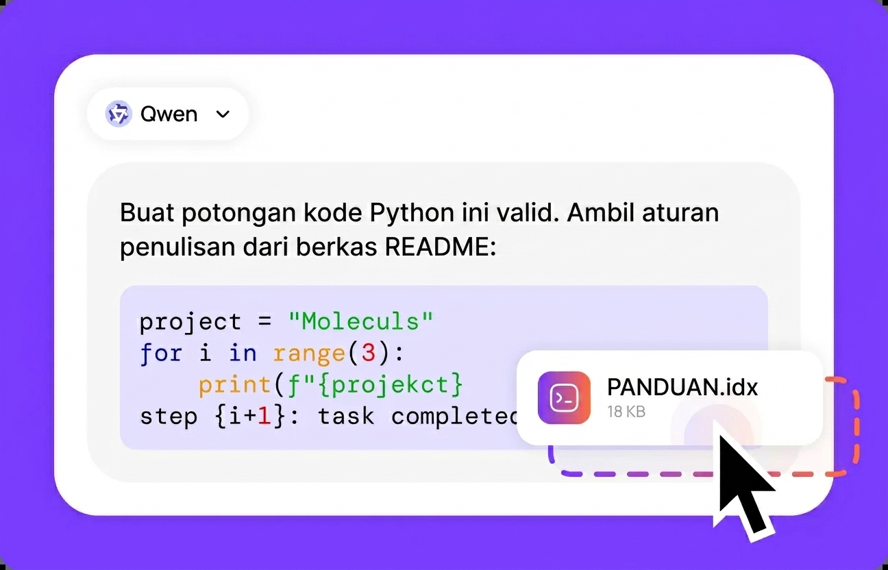 Berikan konteks file