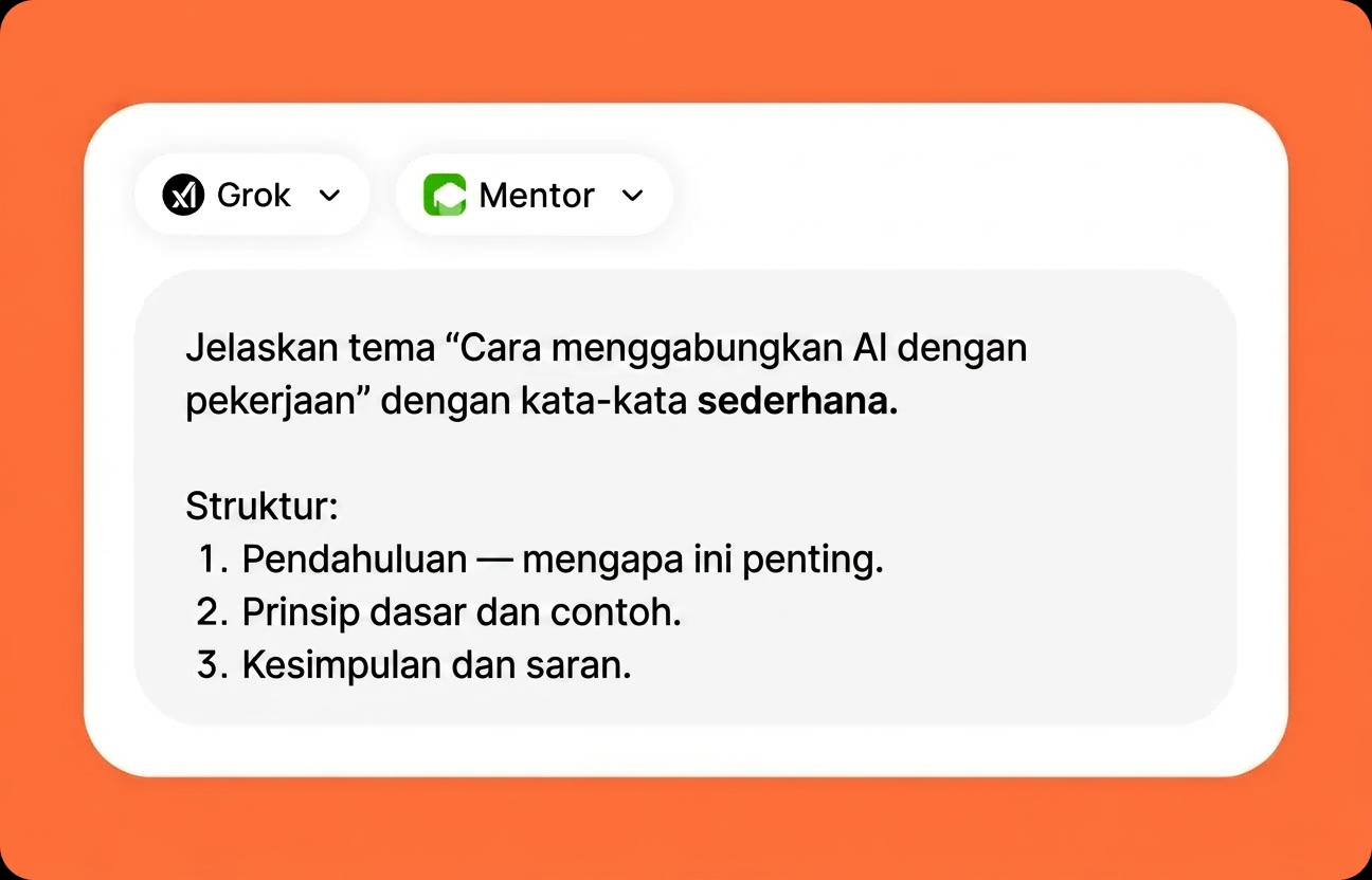 Deskripsikan tugas Anda