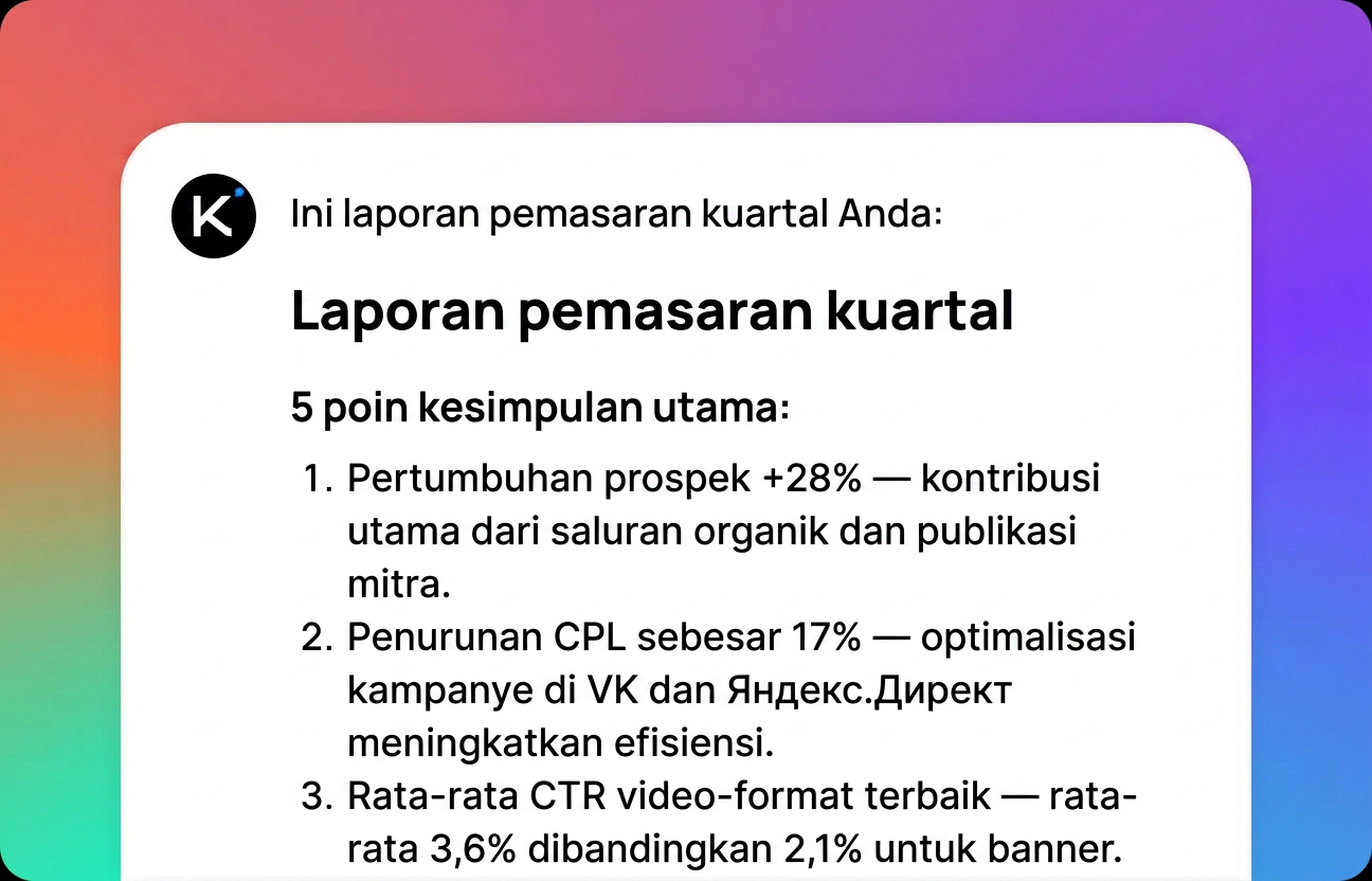 Dapatkan hasil dan perbaiki