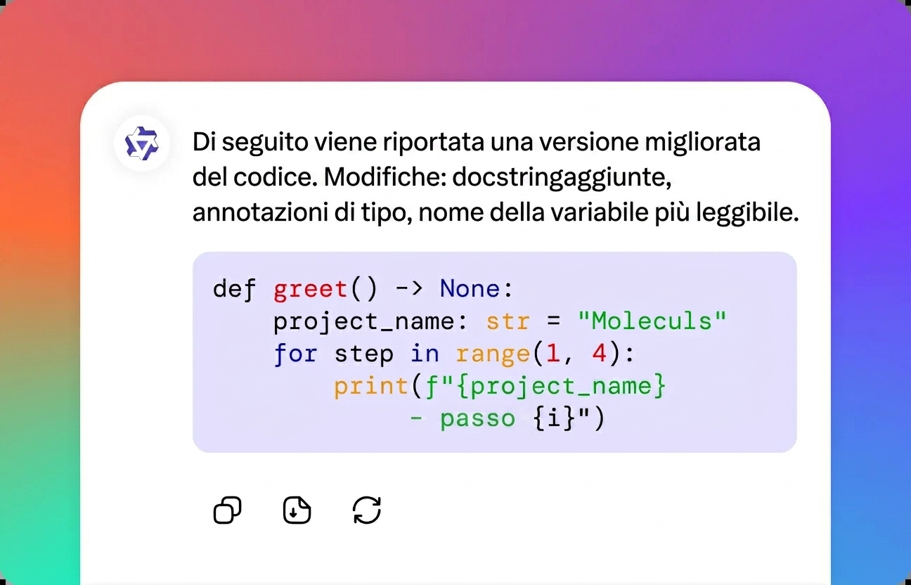 Ottieni il tuo risultato da Qwen