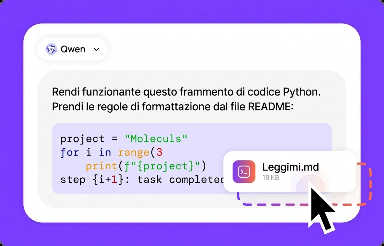 Fornisci il contesto del file