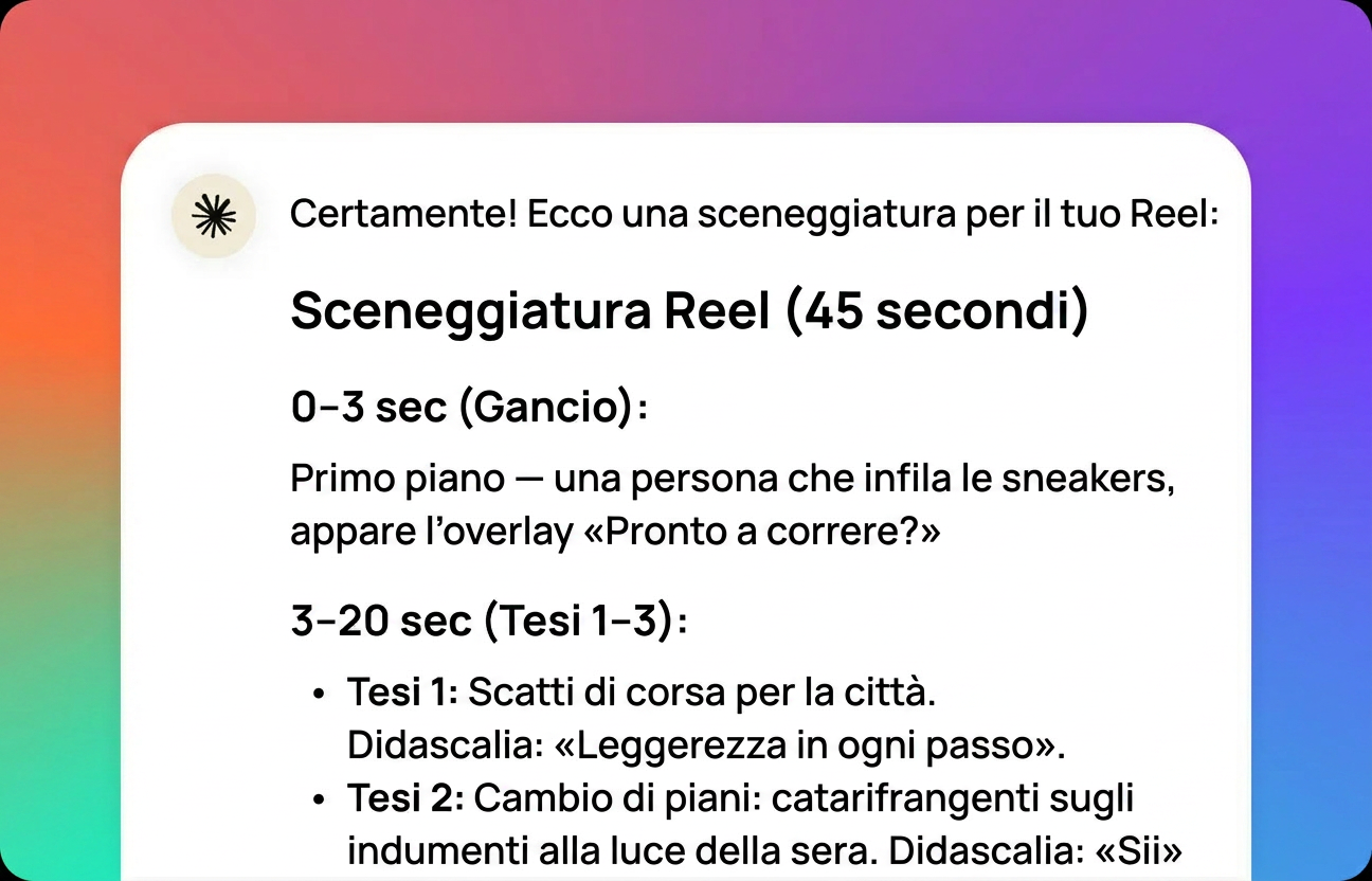 Ottieni il risultato e perfezionalo
