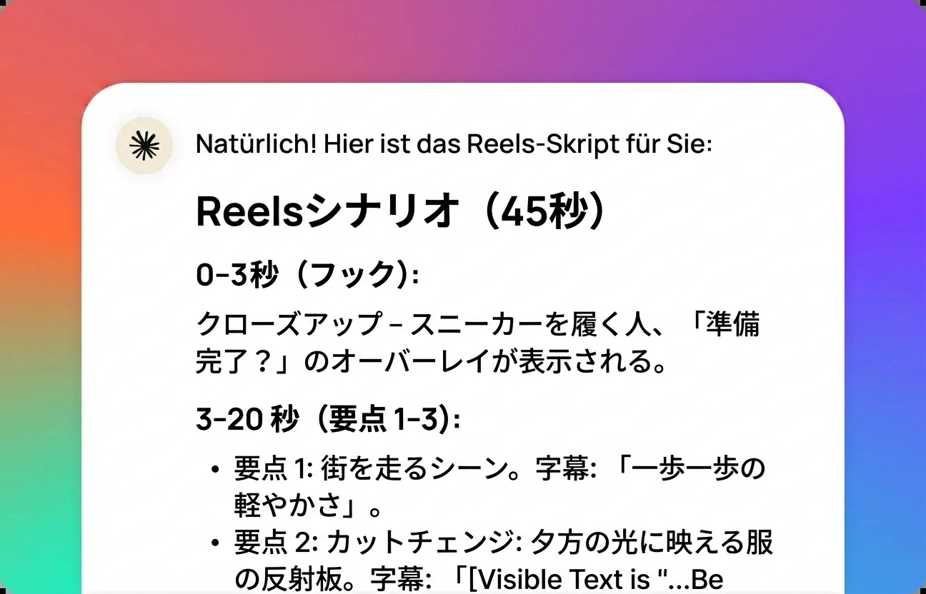 結果を受け取り、改善する
