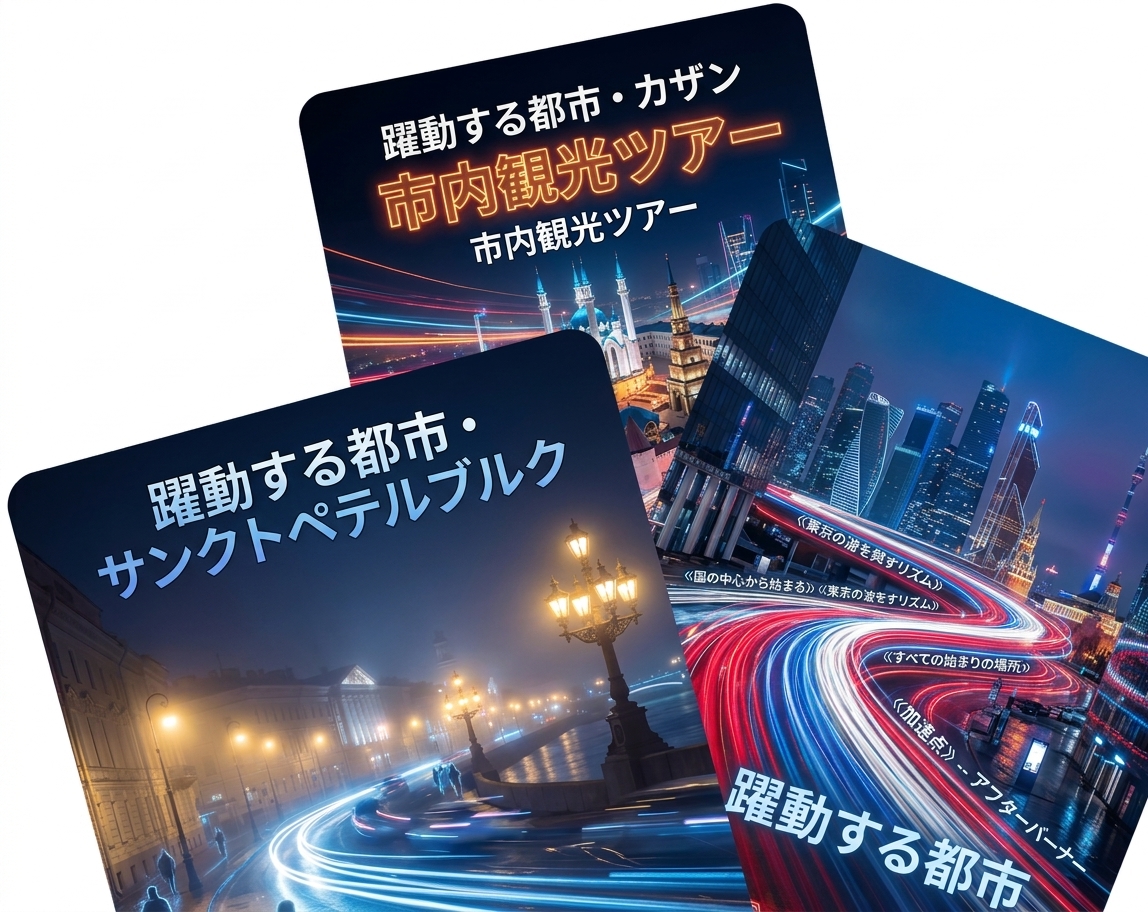 「ツアーポスターを作成 — 自動都市、日付、会場挿入、複数カラーバリエーションとフォーマットで」