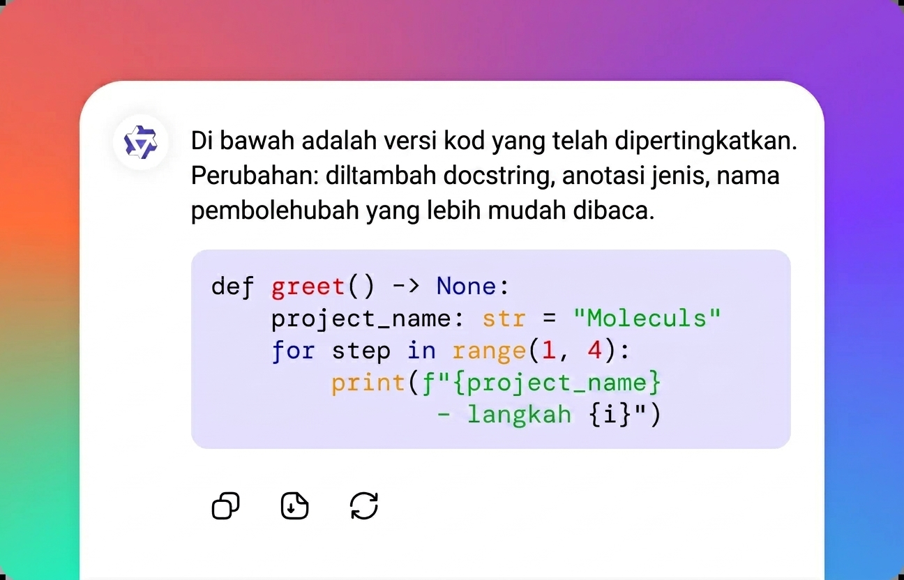 Dapatkan hasil anda daripada Qwen