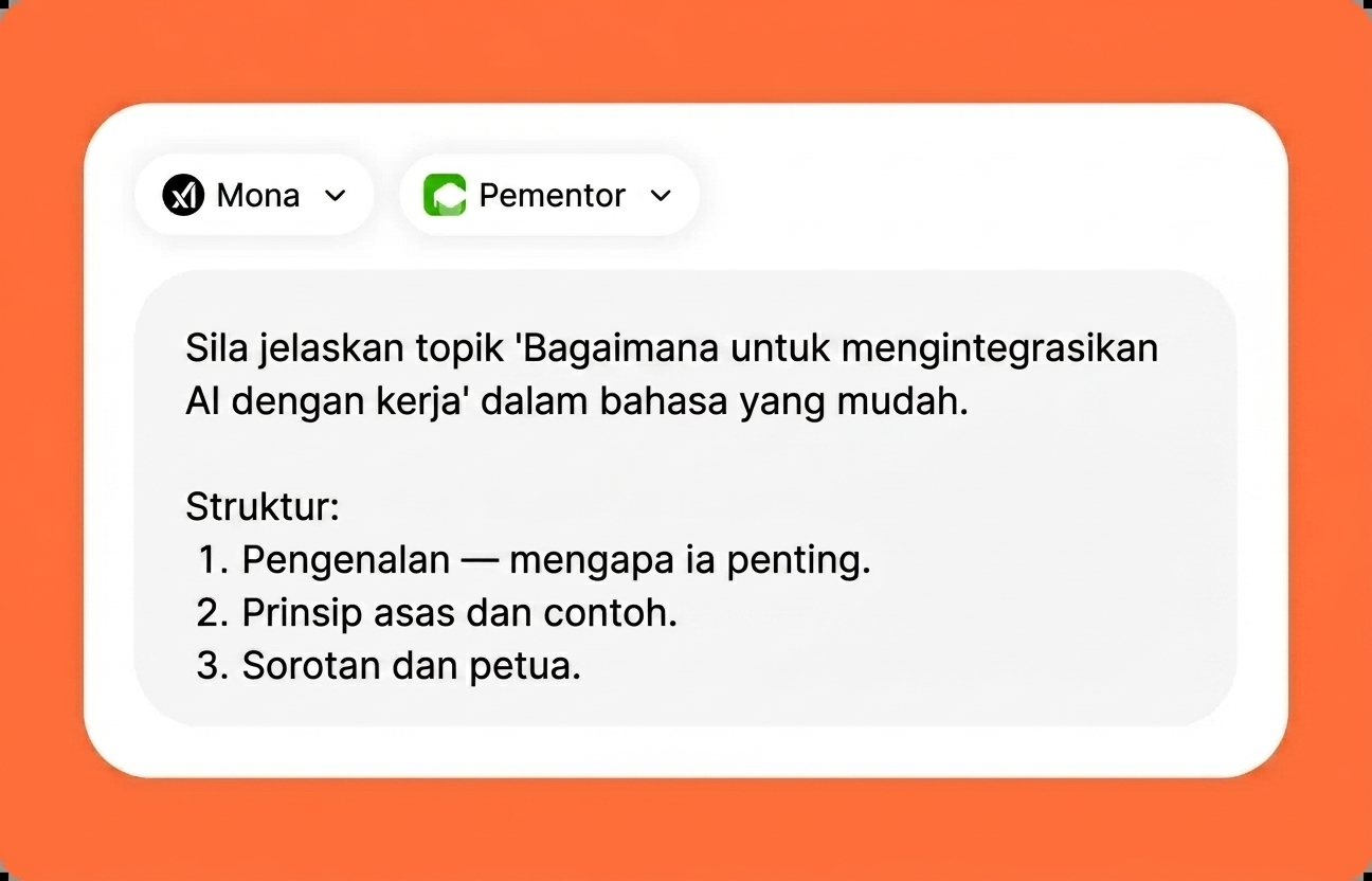 Huraikan tugasan anda