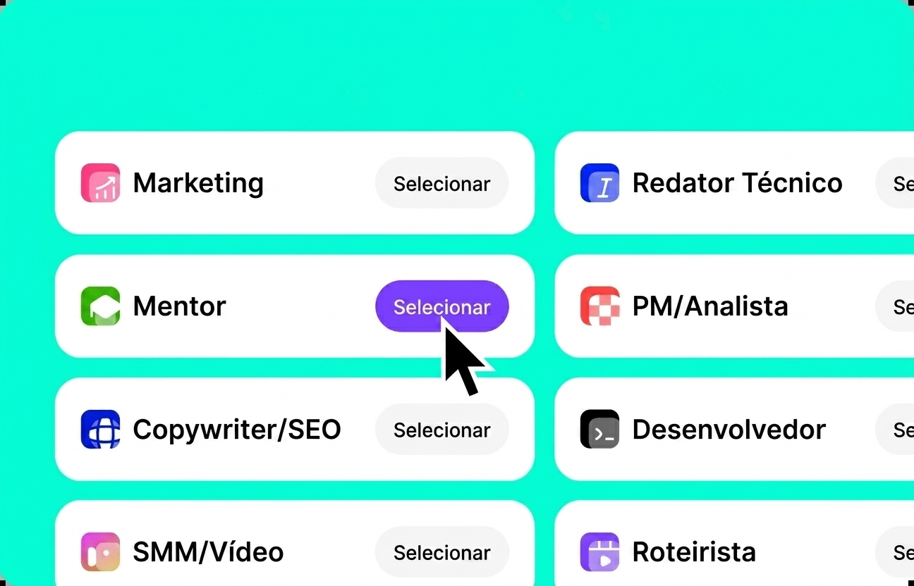 Escolha um template