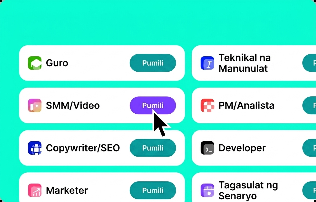 Pumili ng Claude AI preset
