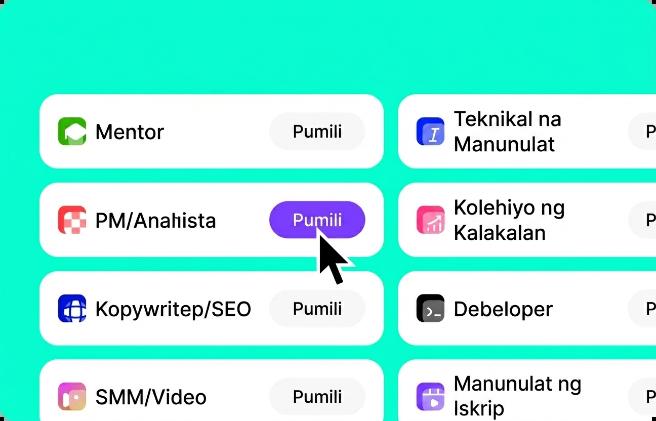 Pumili ng preset para sa Kimi AI