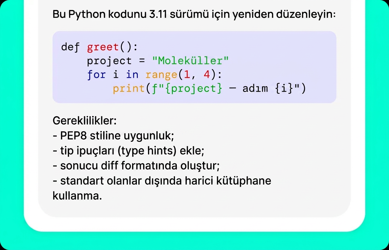 Qwen Chat için kısıtlamalar belirleyin