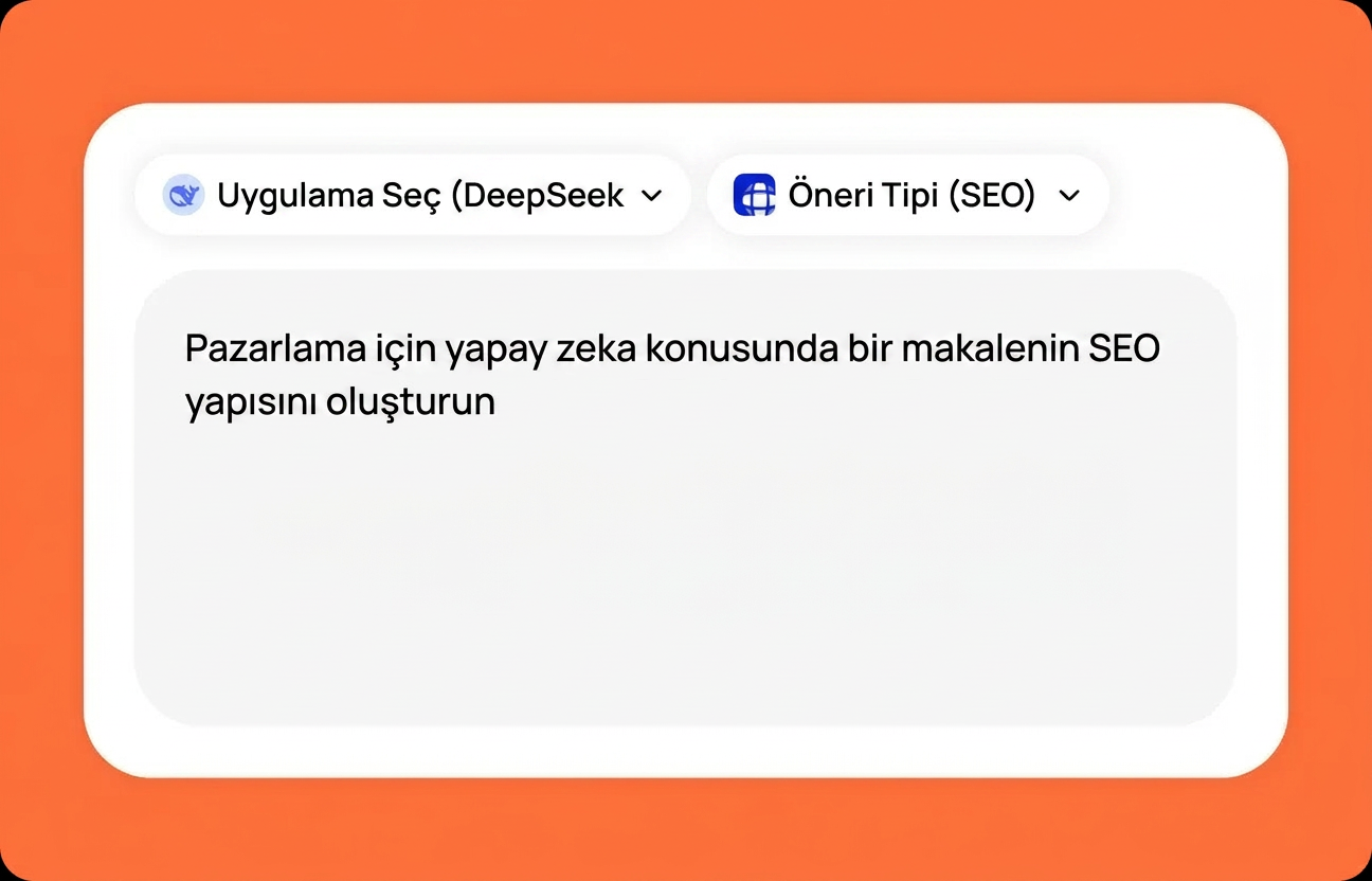 İsteğinizi birkaç cümleyle açıklayın