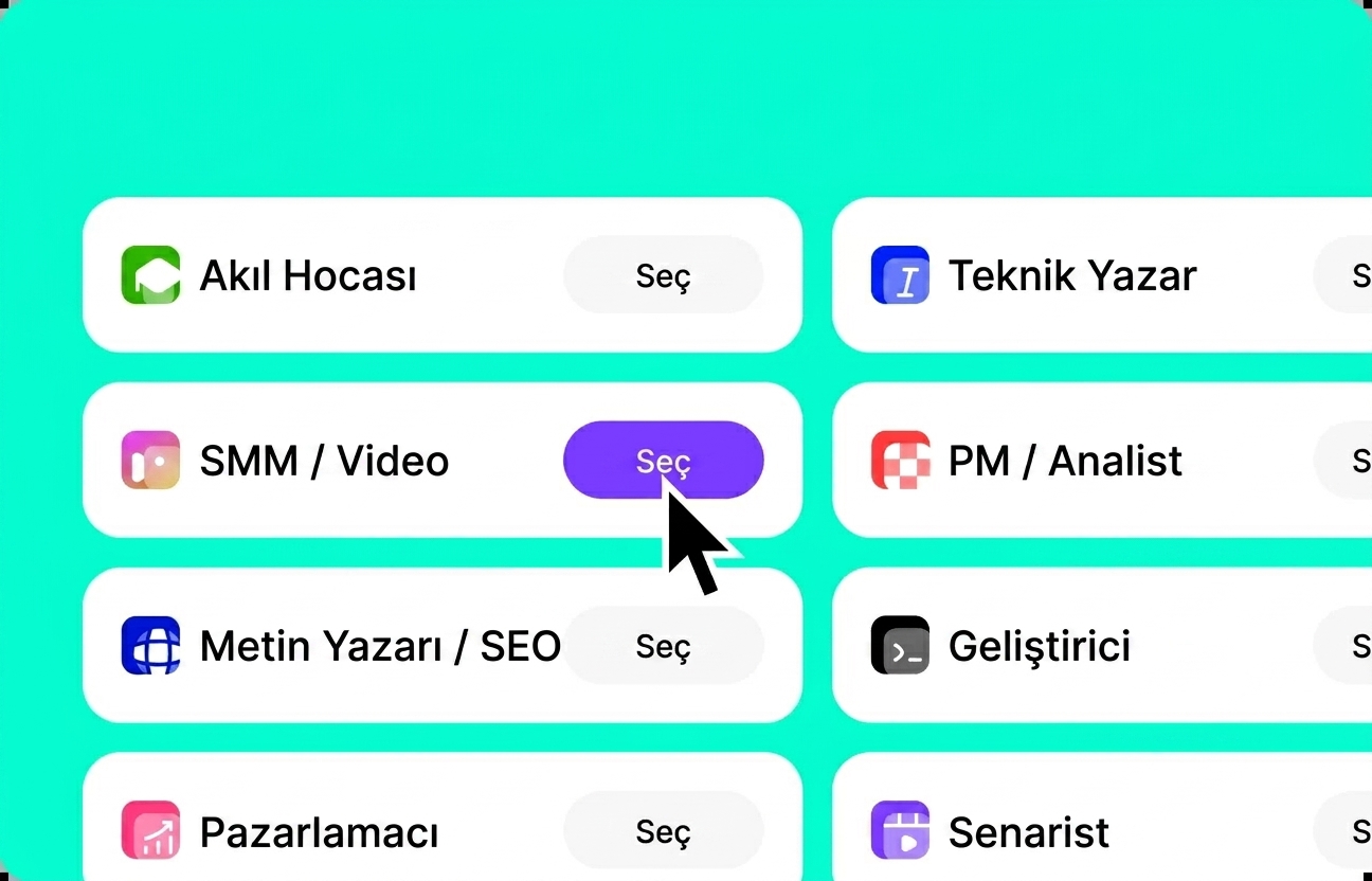 Claude AI ön ayarı seçin