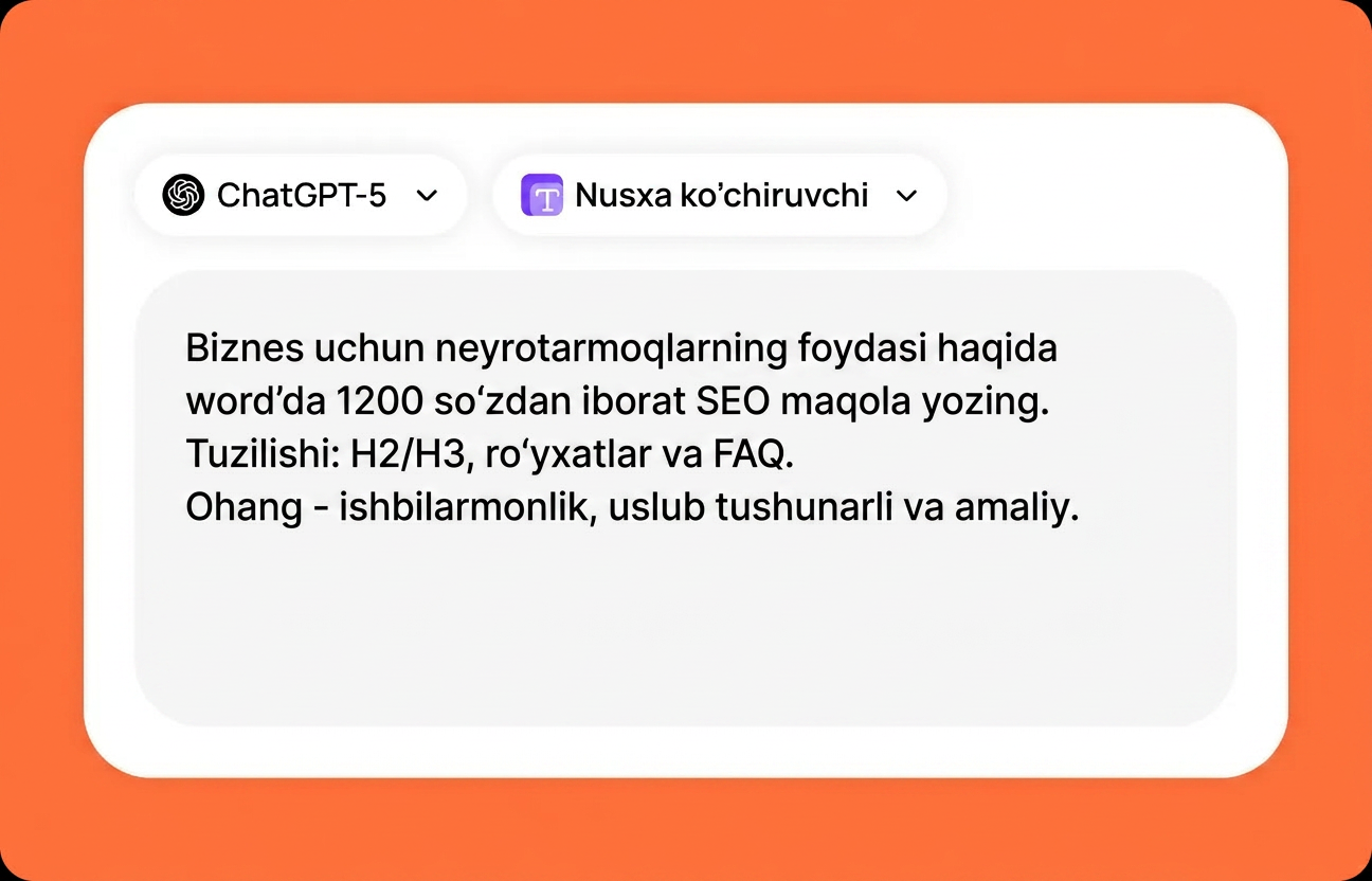 So'rovingizni kiriting va natijalarni oling