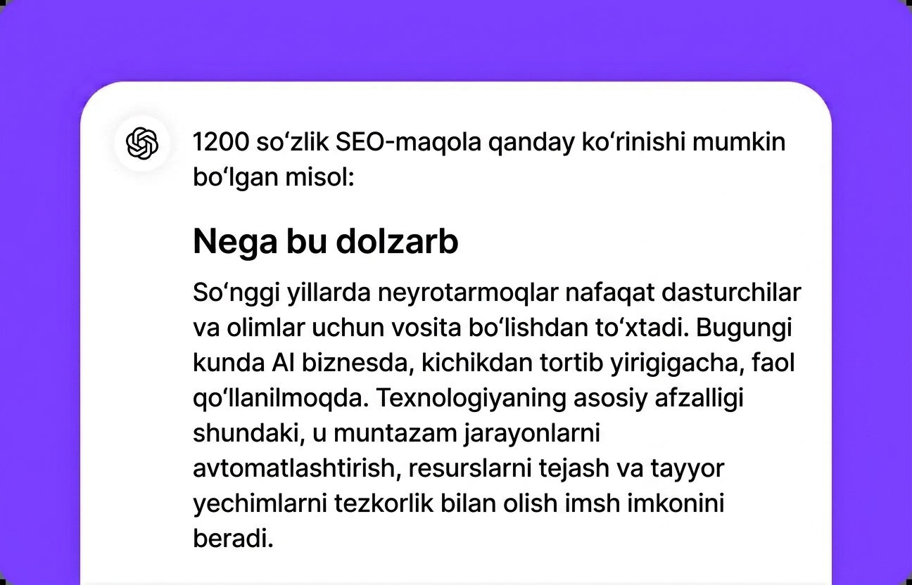 Gemini'dan natijangizni oling