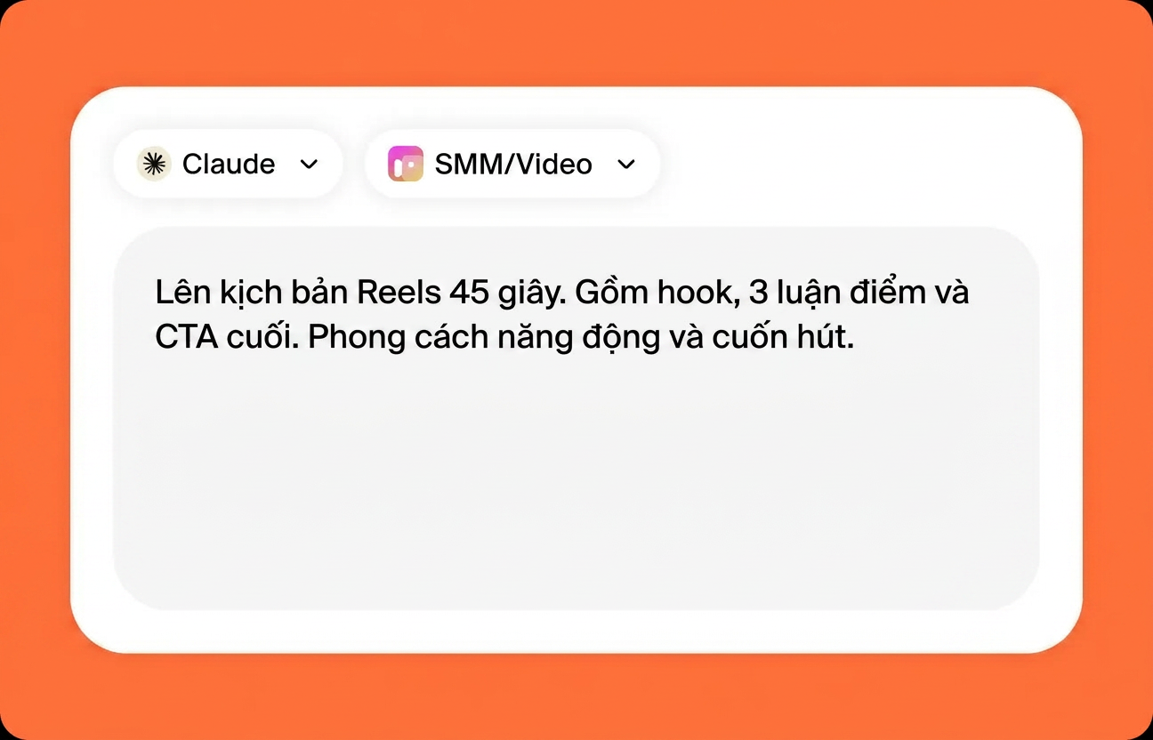 Mô tả nhiệm vụ của bạn cho Claude