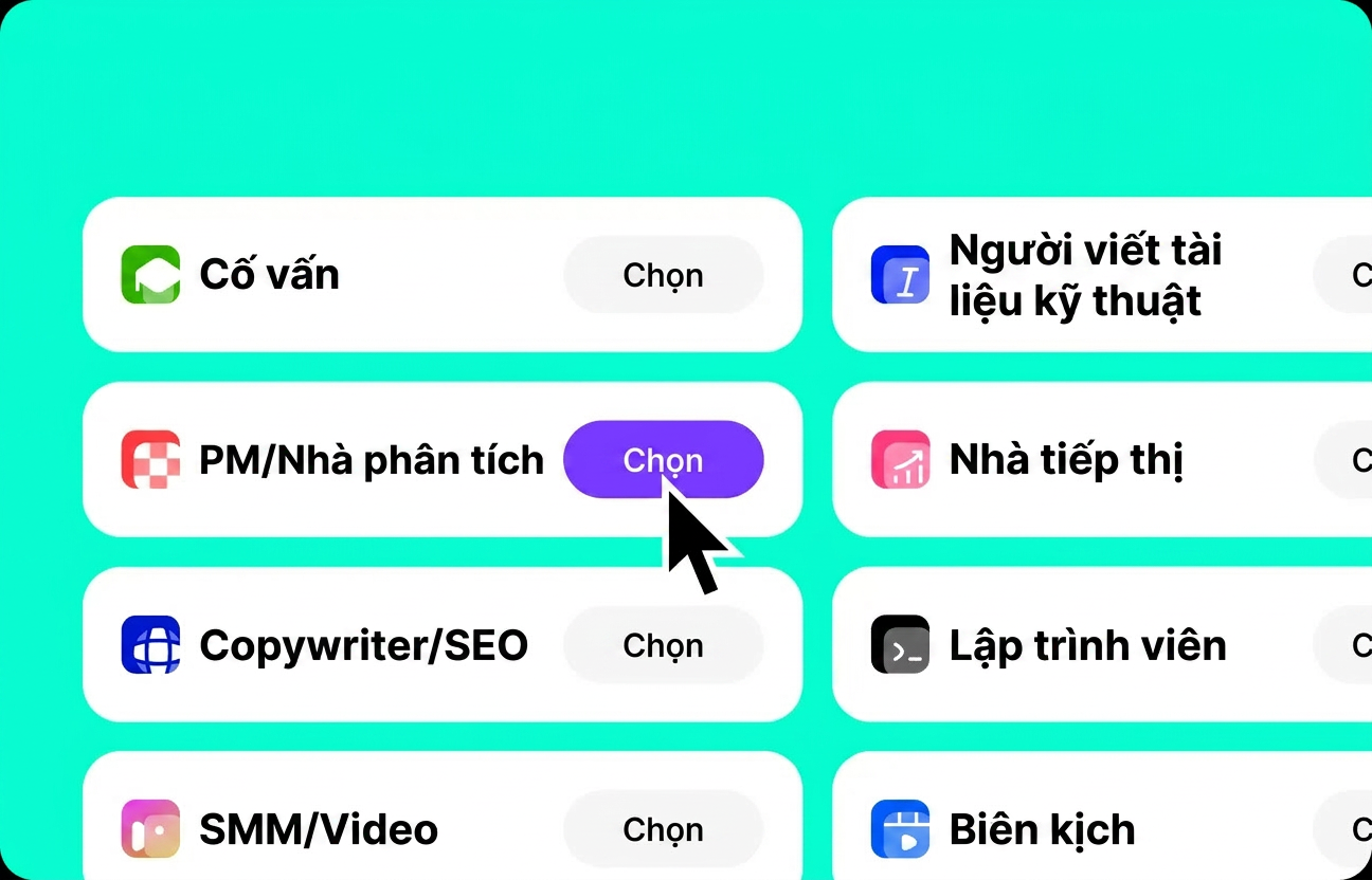 Chọn preset cho Kimi AI